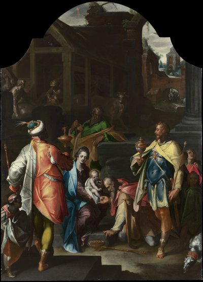 王たちの礼拝 作： Bartholomaeus Spranger